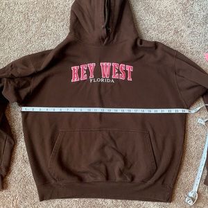 Brown Key West sweatshirt